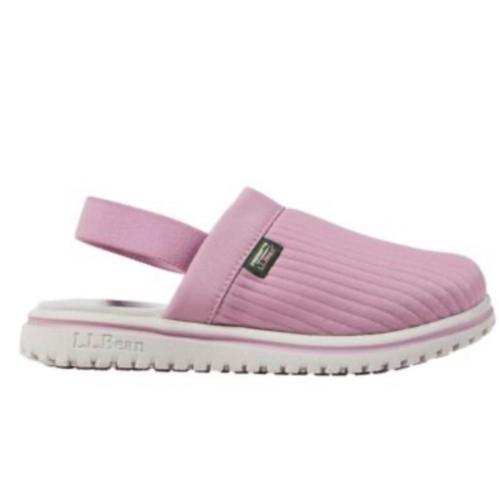 NIB L.L.Bean Airlight Slipper Kids mauve berry 5-6